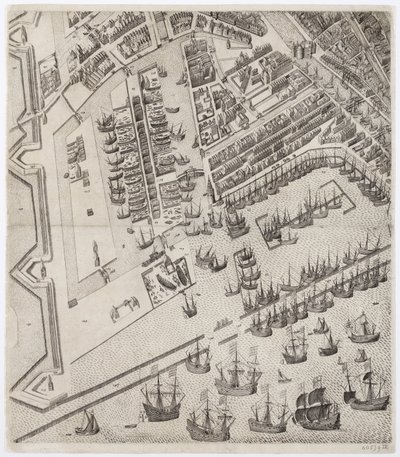 Amstelodamum urbs Hollandiae primaria emporium totius Europae celeberrimum de Pieter Bast